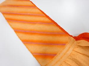 正絹　振袖用　絞り　帯揚げ